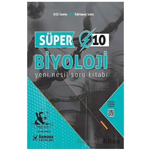 Süper 10 Biyoloji Soru Bankası - Ceyhan Döngel - Armada Yayınları