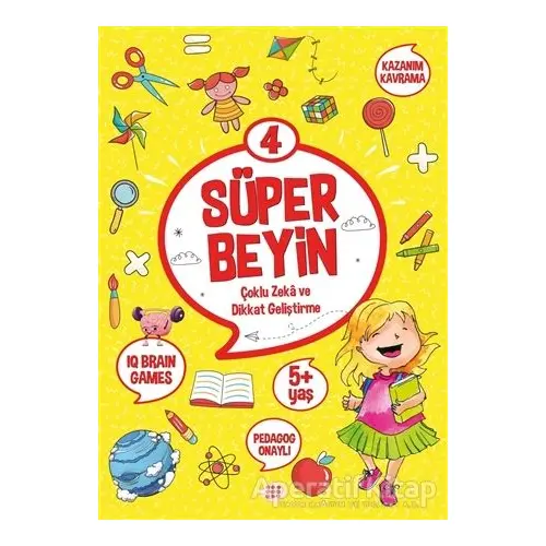 Süper Beyin 4 (5+ Yaş) - Kolektif - Dokuz Çocuk