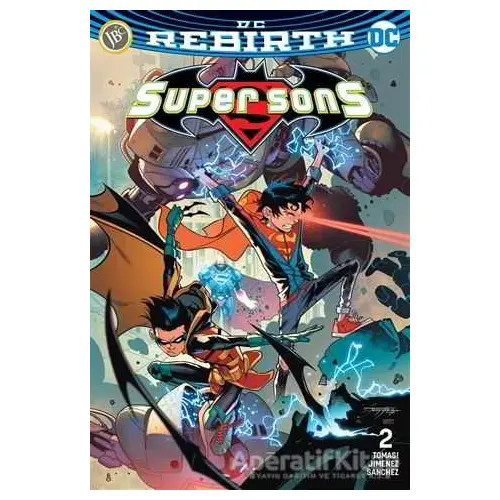 Super Sons Sayı 2 (DC Rebirth) - Peter J. Tomasi - JBC Yayıncılık