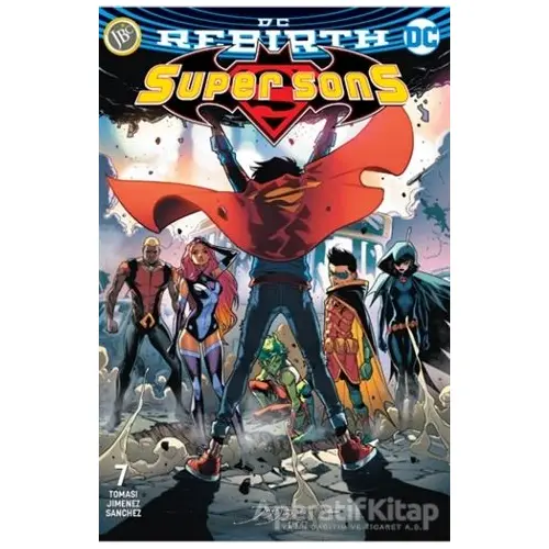Super Sons Sayı 7( DC Rebirth ) - Peter J. Tomasi - JBC Yayıncılık