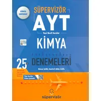 Süpervizör AYT Kimya 25li Deneme