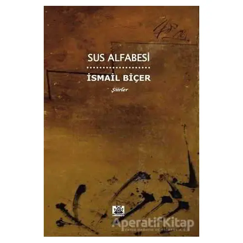 Sus Alfabesi - İsmail Biçer - Artshop Yayıncılık