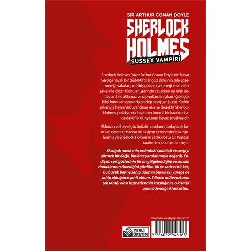 Sussex Vampiri - Sherlock Holmes - Maviçatı Yayınları