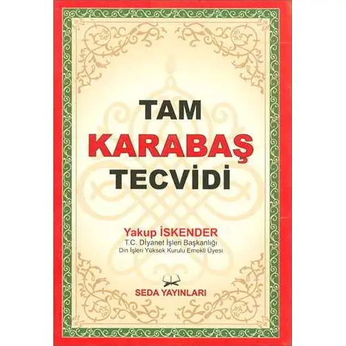 Tam Karabaş Tecvidi (Orta Boy, 051) - Yakup İskender - Seda Yayınları