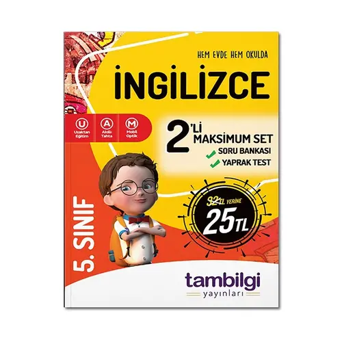 Tambilgi 5. Sınıf İngilizce 2’li Doping Set