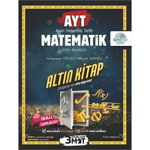 Tammat AYT Matematik Soru Bankası