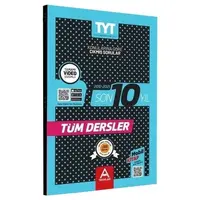 A Yayınları TYT Tüm Dersler Son 10 Yıl Çıkmış Sorular 2012-2021