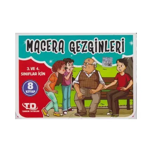 Tandem 3. ve 4. Sınıflar İçin Macera Gezginleri 8 Kitap Set