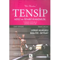 Tensip 11 Vergi Hukuku Maliye ve İktisat Çözümlü Çıkmış Sorular Kuram Kitap