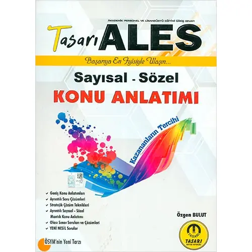 Tasarı ALES Konu Anlatımı