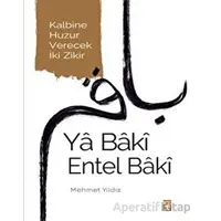 Ya Baki Entel Baki - Mehmet Yıldız - Timaş Yayınları