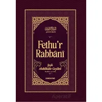 Fethur Rabbani - Abdulkadir Geylani - Semerkand Yayınları