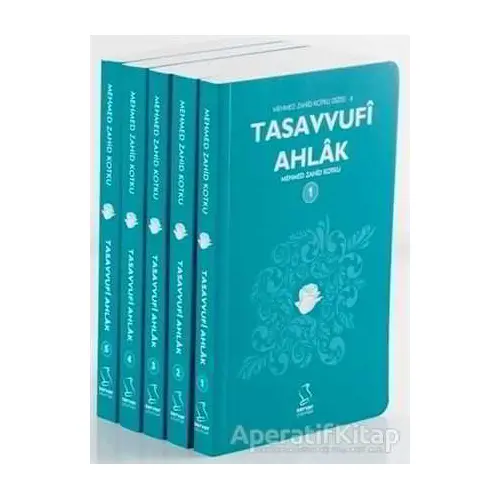 Tasavvufi Ahlak Seti Cep Boy (5 Kitap Takım) - Mehmed Zahid Kotku - Server Yayınları