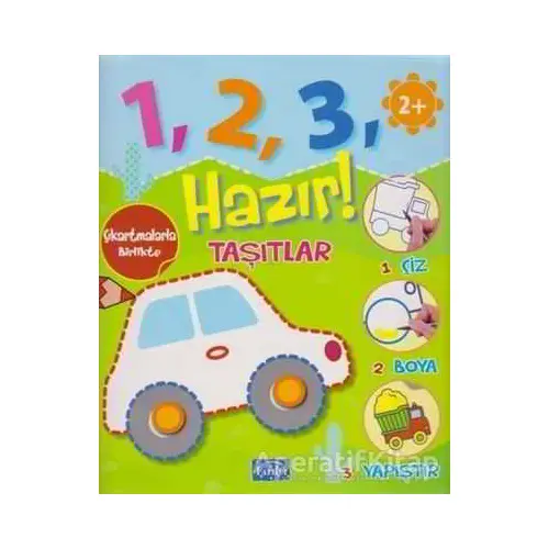 Taşıtlar - 1, 2, 3, Hazır! - Kolektif - Parıltı Yayınları