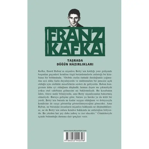 Taşrada Düğün Hazırlıkları - Franz Kafka - Maviçatı Yayınları