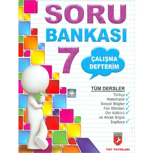 Tay Yayınları 7.Sınıf Tüm Dersler Soru Bankası Çalışma Defterim