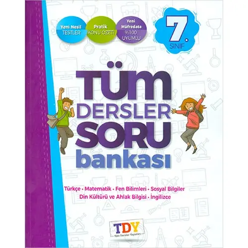 TDY 7.Sınıf Tüm Dersler Soru Bankası