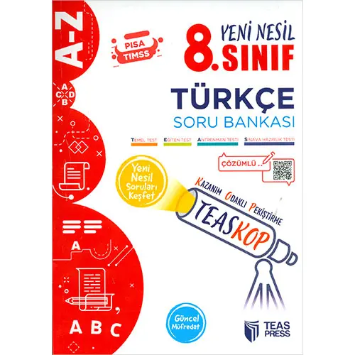 Teas Press 8.Sınıf Türkçe Soru Bankası