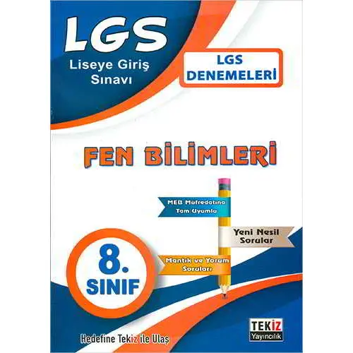 Tekiz 8.Sınıf LGS Fen Bilimleri Denemeleri