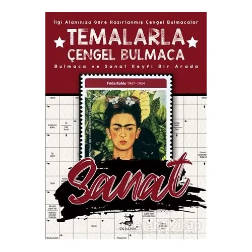 Temalarla Çengel Bulmaca - Sanat - Kolektif - Olimpos Yayınları