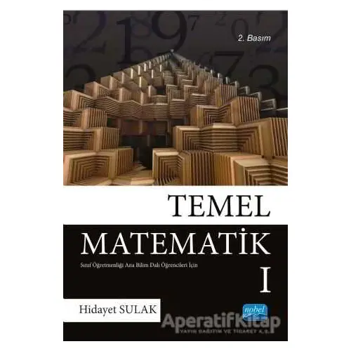 Temel Matematik 1 - Hidayet Sulak - Nobel Akademik Yayıncılık