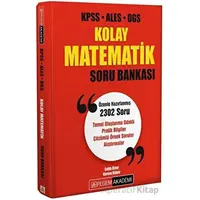 KPSS ALES DGS Kolay Matematik Soru Bankası - Salih Özler - Pegem Akademi Yayıncılık