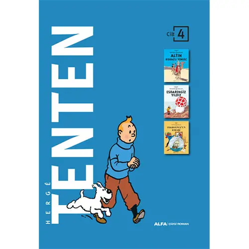 Tenten - Cilt 4 (Ciltli) - Herge - Alfa Yayınları