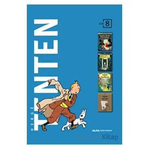 Tenten - Cilt 8 (Ciltli) - Herge - Alfa Yayınları