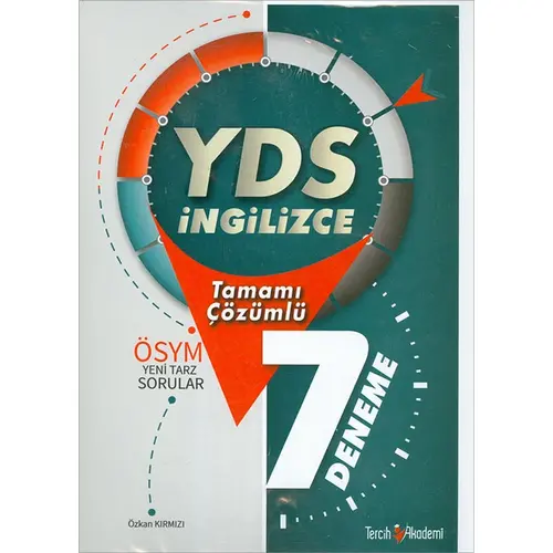 Tercih Akademi YDS İngilizce Tamamı Çözümlü 7 Deneme