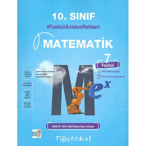 Test Okul 10.Sınıf Matematik Fasikül Anlatım Rehberi