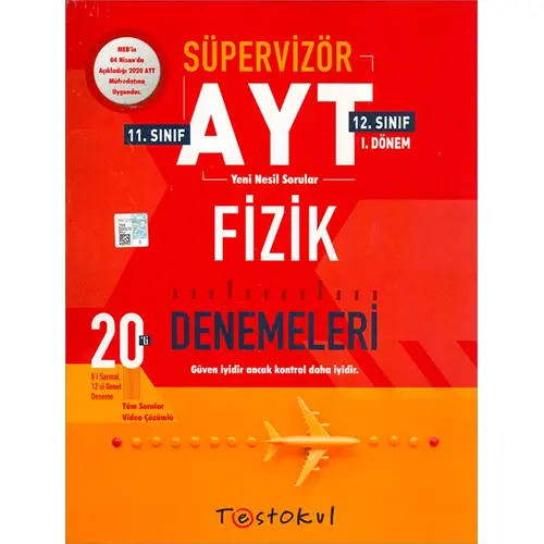 Testokul AYT Fizik Denemeleri (Kampanyalı)