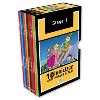 Stage-1 İngilizce Hikaye Seti 10 Kitap Maviçatı Yayınları