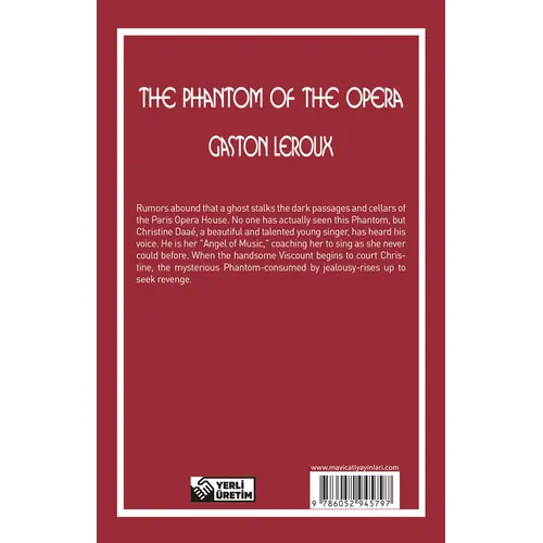 The Phantom of the Opera - Gaston Leroux (Stage-4) Maviçatı Yayınları