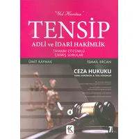 Tensip 4 Ceza Hukuku Çözümlü Çıkmış Sorular Kuram Kitap