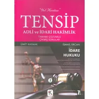 Tensip 2 İdare Hukuku Çözümlü Çıkmış Sorular Kuram Kitap