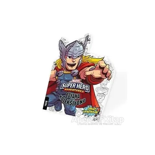 Thor - Marvel Süper Kahramanlar Boyama Koleksiyonu - Kolektif - Beta Kids