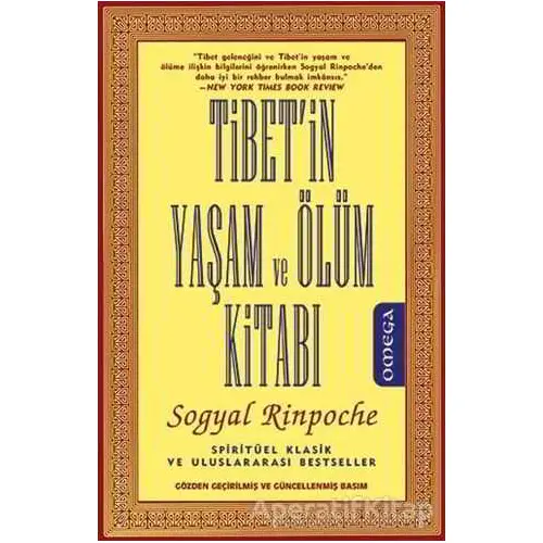 Tibetin Yaşam ve Ölüm Kitabı - Sogyal Rinpoche - Omega