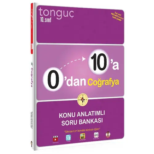 Tonguç 0dan 10a Coğrafya Konu Anlatımlı Soru Bankası