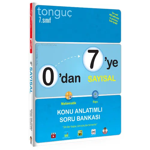 Tonguç 0dan 7ye Sayısal Konu Anlatımlı Soru Bankası