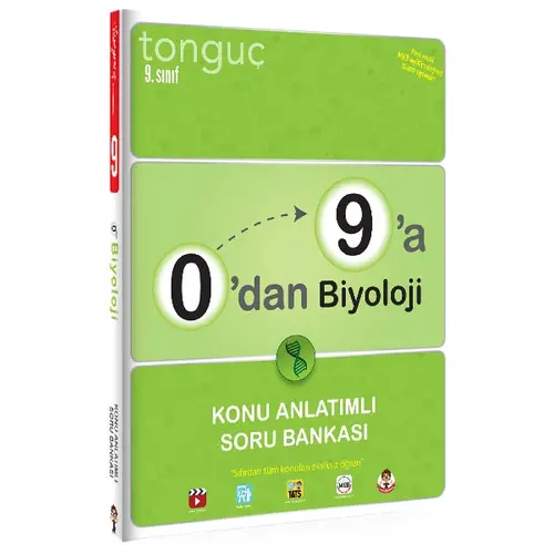 Tonguç 0’dan 9’a Biyoloji Konu Anlatımlı Soru Bankası