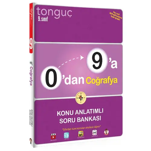 Tonguç 0’dan 9’a Coğrafya Konu Anlatımlı Soru Bankası