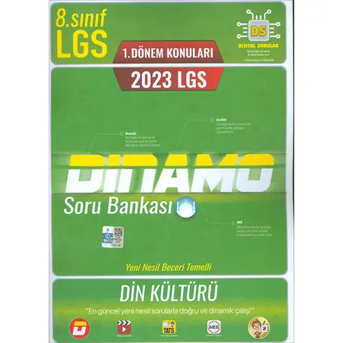 Tonguç 2023 LGS 1. Dönem Din Kültürü Dinamo Soru Bankası