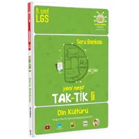 8. Sınıf Din Kültürü ve Ahlak Bilgisi Taktikli Soru Bankası Tonguç Akademi