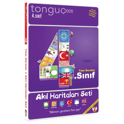 Tonguç 4.Sınıf Akıl Haritaları Seti