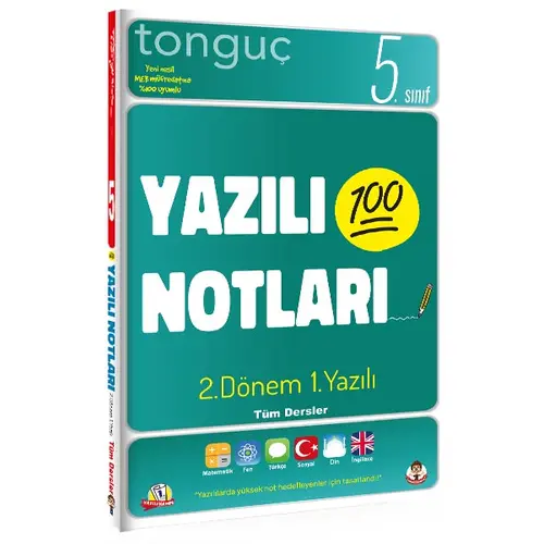 Tonguç 5.Sınıf Yazılı Notları 2.Dönem 1.Yazılı