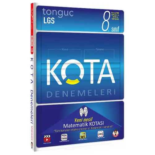 Tonguç 8.Sınıf Konu Taramaları Matematik Kotası