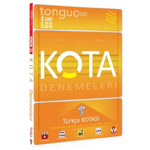 Tonguç 8.Sınıf KOTA Konu Taramaları Türkçe Kotası