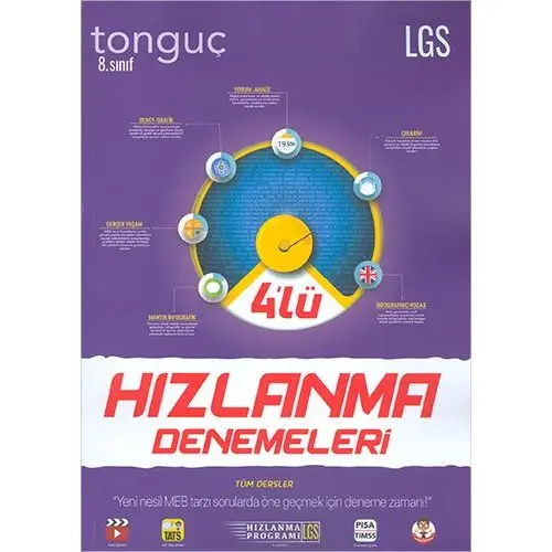 Tonguç 8.Sınıf LGS 4lü Hızlanma Denemeleri