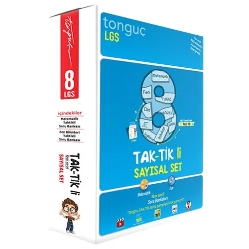 Tonguç 8.Sınıf Taktikli Sayısal Set