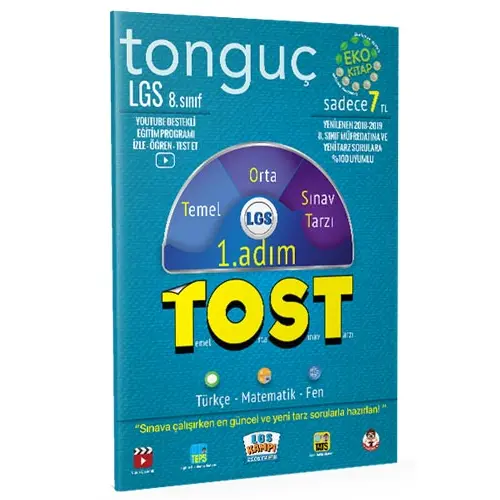 Tonguç 8.Sınıf TOST Adım 1